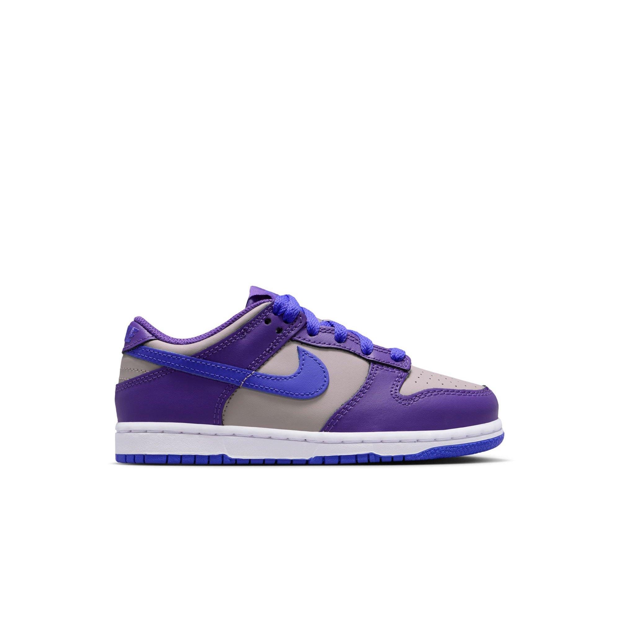 Nike Dunk Low Preschool Girls' Low Top Shoe - Grey